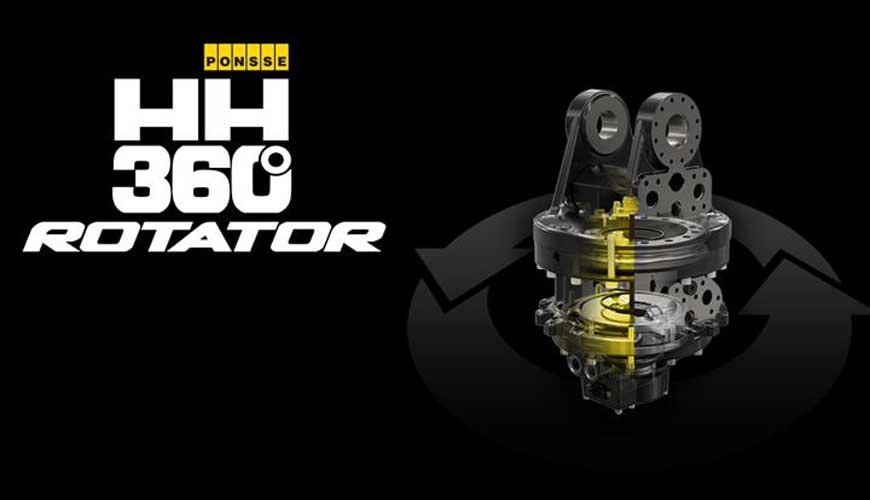 New Ponsse’s HH360 Rotator