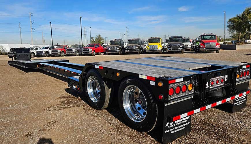 New XL 80 Mini-Deck trailer