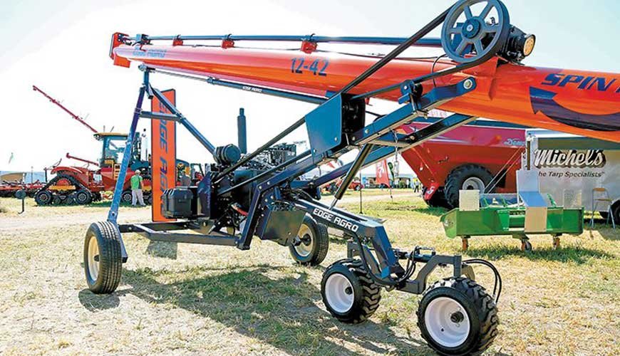 Newcomer shows off innovative auger at show