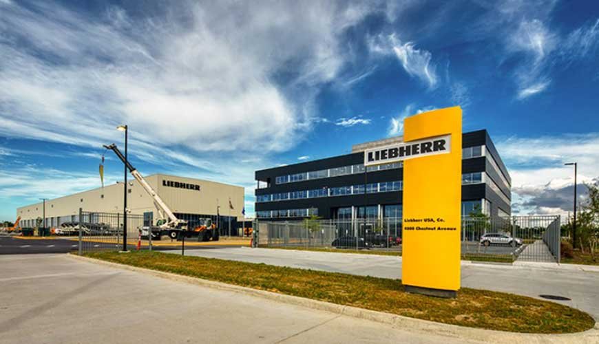 NEWLY EXPANDED HEADQUARTERS OF LIEBHERR USA, CO.