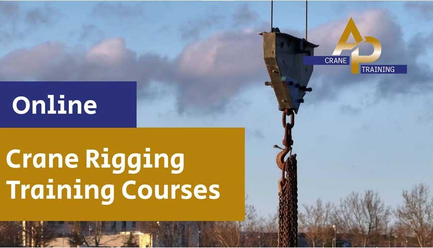 Online crane rigging training