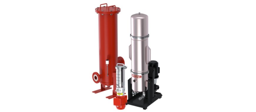 Hydraulic oil filters for the bypass flow