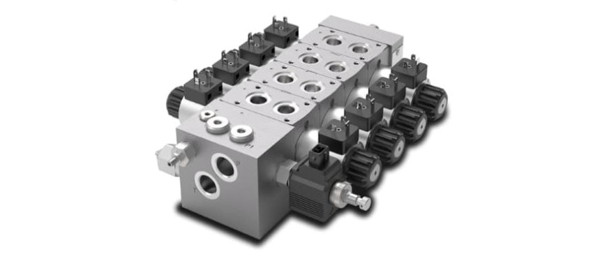 Bankable solenoid valves