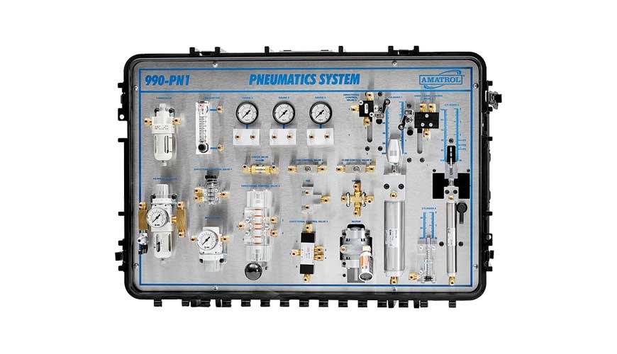 Portable Pneumatics Learning System – 990-PN1:...