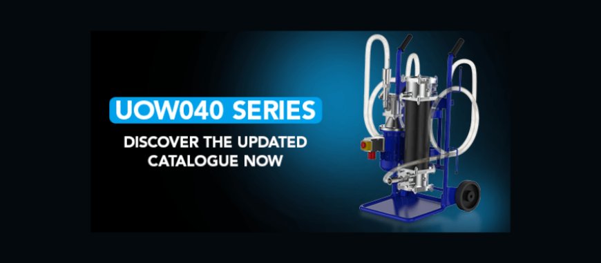 UFI Filters Hydraulics updates the catalogue of the coreless UOW040 offline filter unit