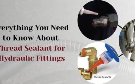 Sealing the Deal: Everything You Need to Know About Thread Sealant for Hydraulic Fittings