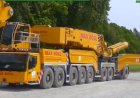 Extremely Powerful Mobile Hydraulic Crane Assembly, Operation & Dismantling. Liebherr LTM 11200