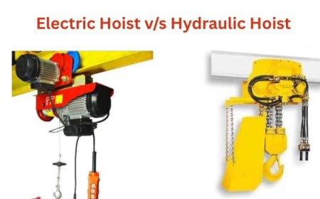 Hydraulic Hoist vs. Electric Hoist: A Head-to-Head Comparison