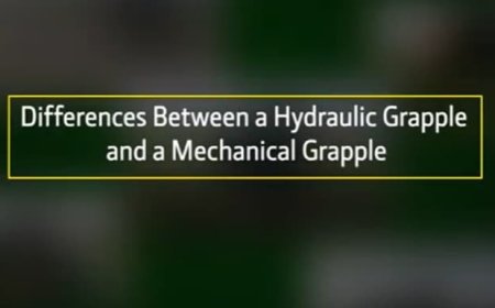 The difference between a hydraulic and mechanical grapple