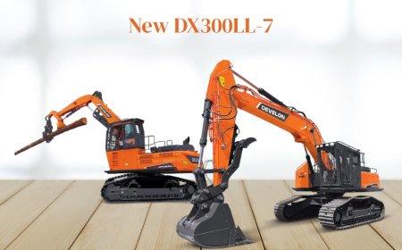 New DX300LL-7 and DX300RB-7 Join DEVELON Forestry Lineup