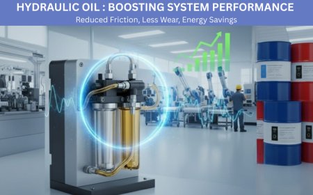 How does Hydraulic Oil improve system efficiency?