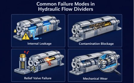Common failure modes in Hydraulic Flow Dividers