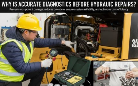 Why is accurate diagnostics essential before hydraulic repairs?