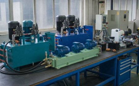 Why are hydraulic power packs used instead of central hydraulic systems?