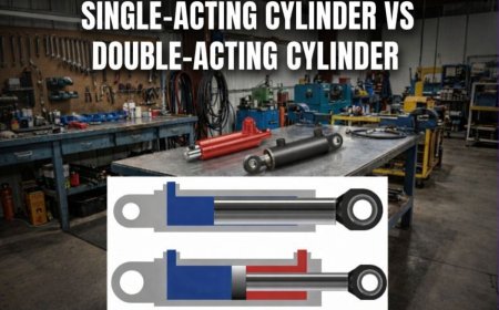 How Does a Single-Acting Cylinder Differ from a Double-Acting Cylinder?
