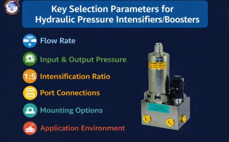 Key Selection Parameters for Hydraulic Pressure Intensifiers/Boosters
