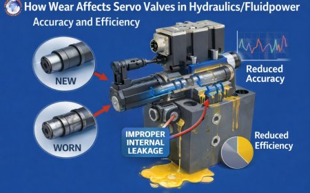 How wear affects Servo Valves in Hydraulics/Fluidpower accuracy and efficiency