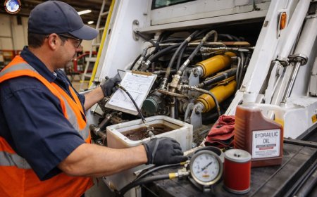 Preventive Maintenance for Garbage Truck Hydraulics