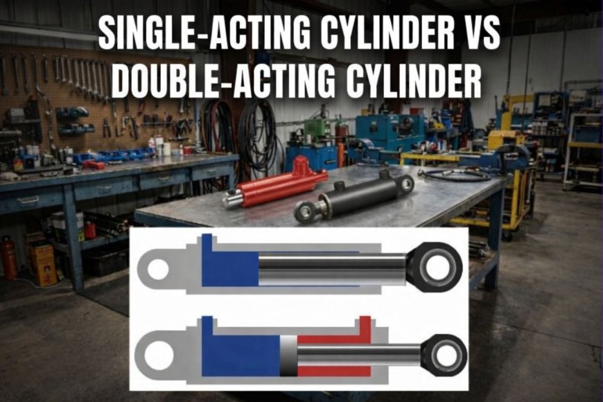How Does a Single-Acting Cylinder Differ from a Double-Acting Cylinder?