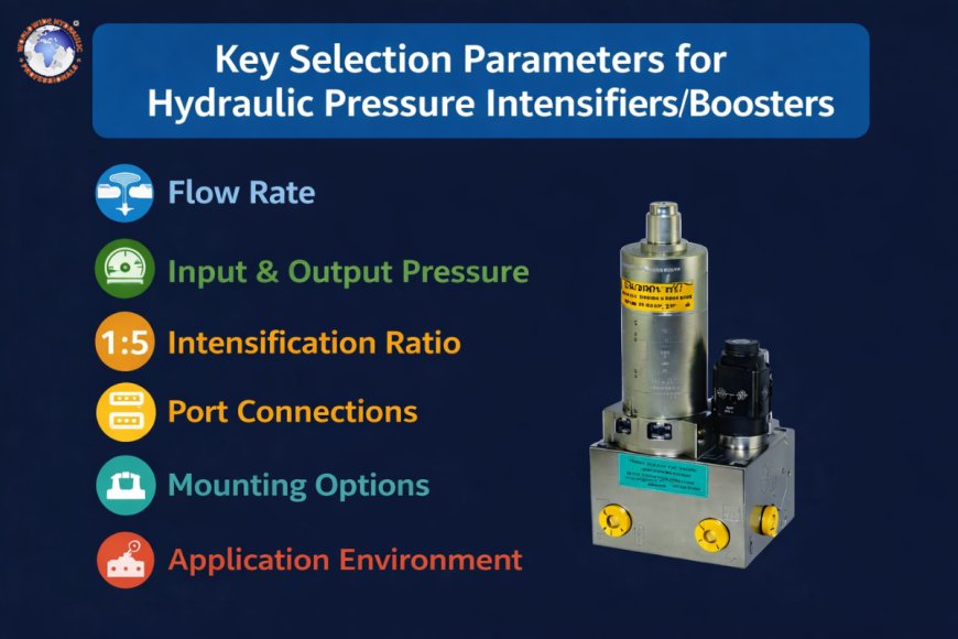 Key Selection Parameters for Hydraulic Pressure Intensifiers/Boosters