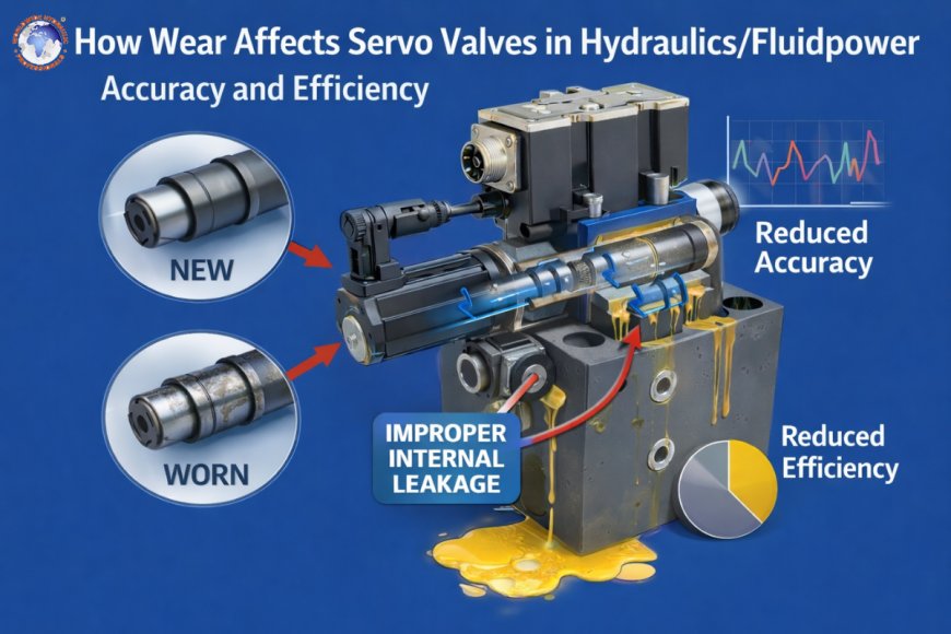 How wear affects Servo Valves in Hydraulics/Fluidpower accuracy and efficiency