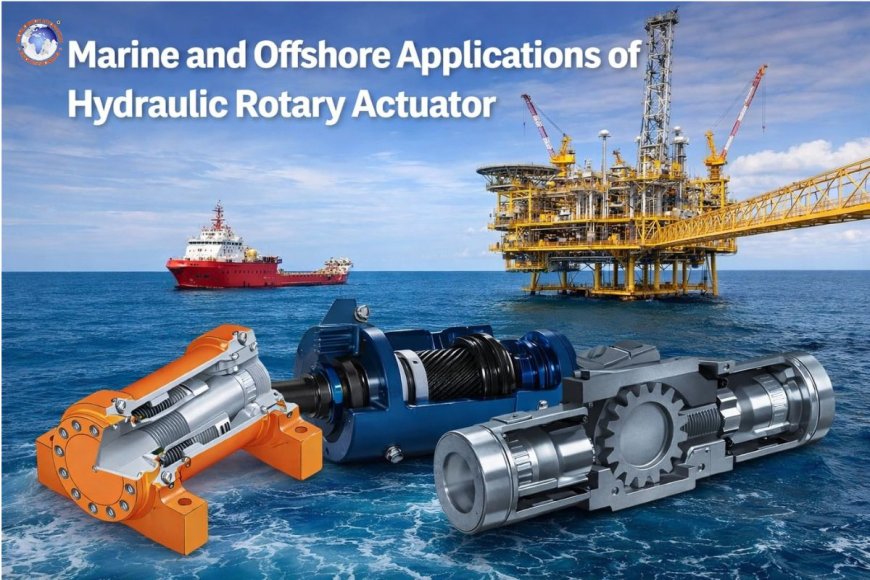 Marine and offshore applications of Hydraulic Rotary Actuator