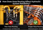 How Does Hose Routing Affect Hydraulic System Reliability?