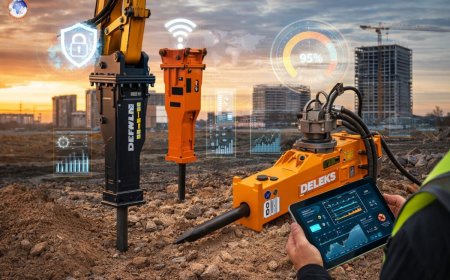 Smart technologies shaping the future of Hydraulic Breakers