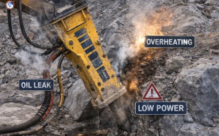Common operational issues in Hydraulic Breakers