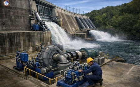 What are the applications of hydraulics in hydroelectric power generation?