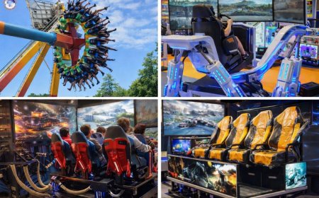 What are the  applications in theme parks and the gaming industry?