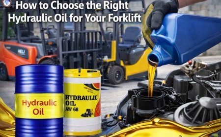 How to Choose the Right Hydraulic Oil for Your Forklift?