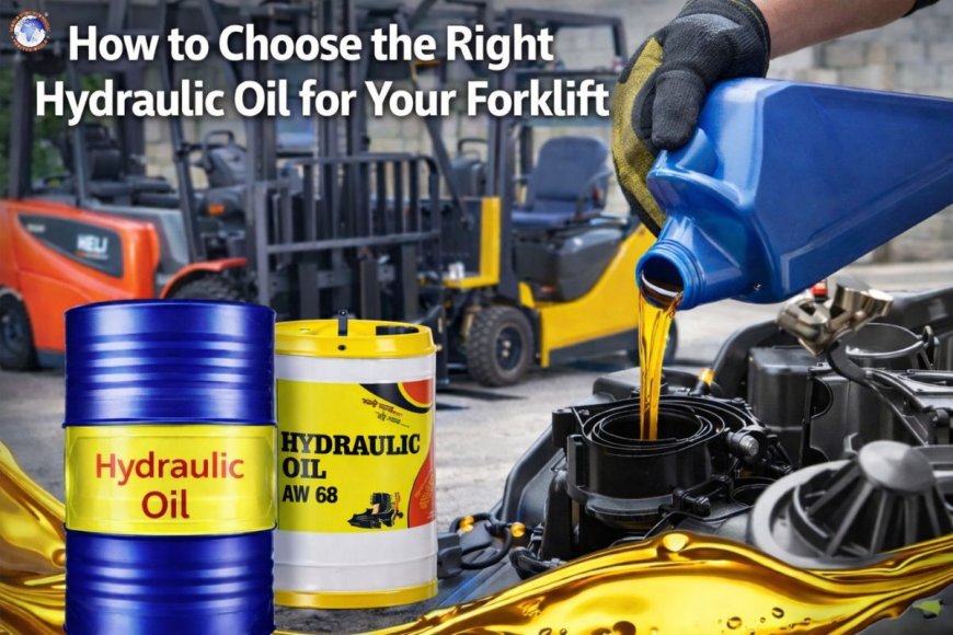 How to Choose the Right Hydraulic Oil for Your Forklift?