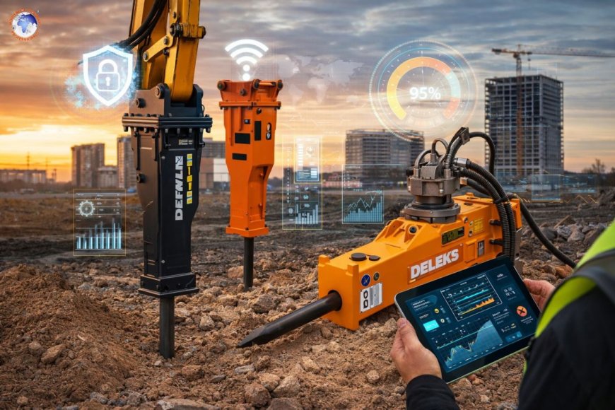 Smart technologies shaping the future of Hydraulic Breakers