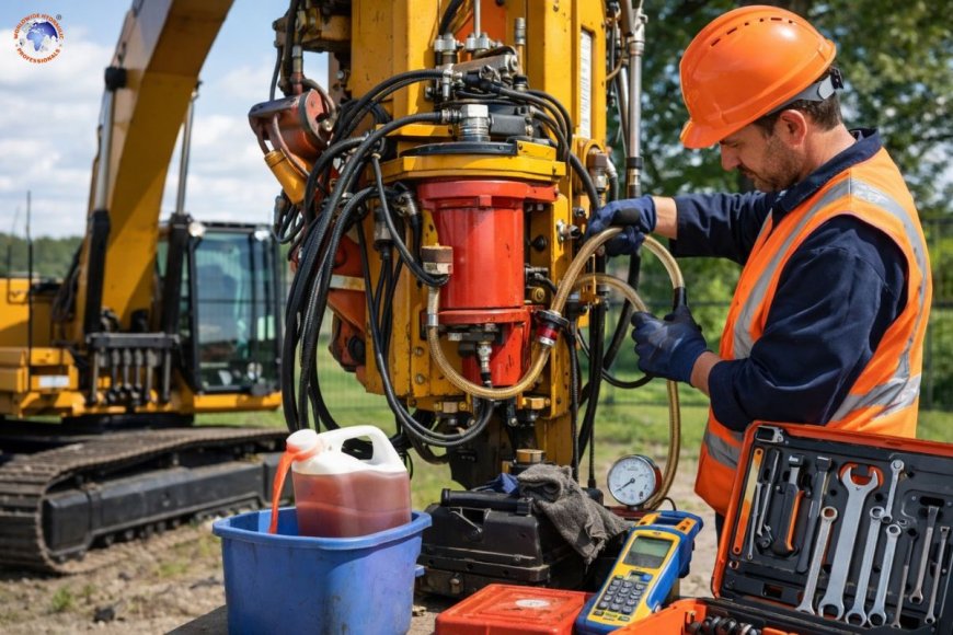 Hydraulic Fluid Preventive Maintenance in Piling Hammers