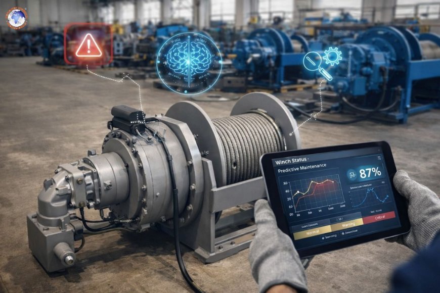 How will predictive maintenance evolve using Hydraulic Winchess?