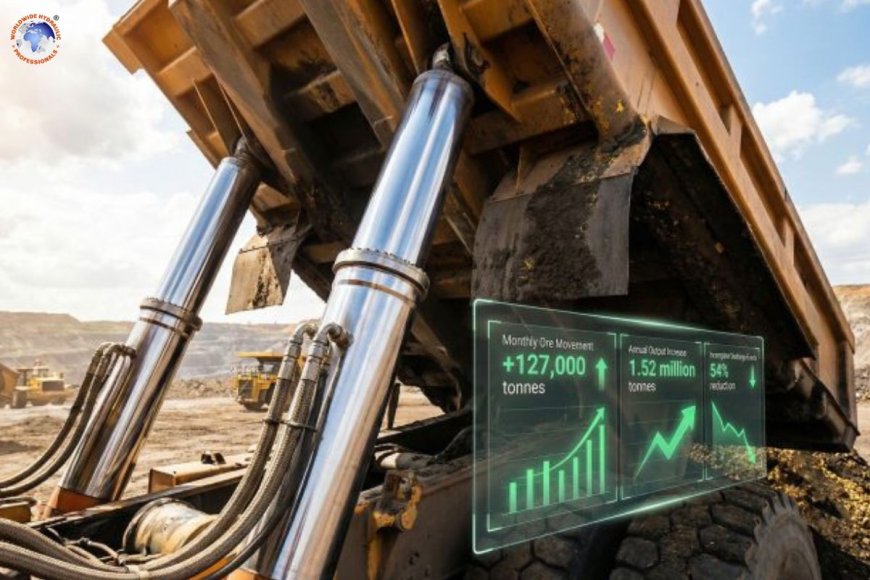 BHP WAIO Hoist Cylinders Drive 54% Mining Productivity Gains