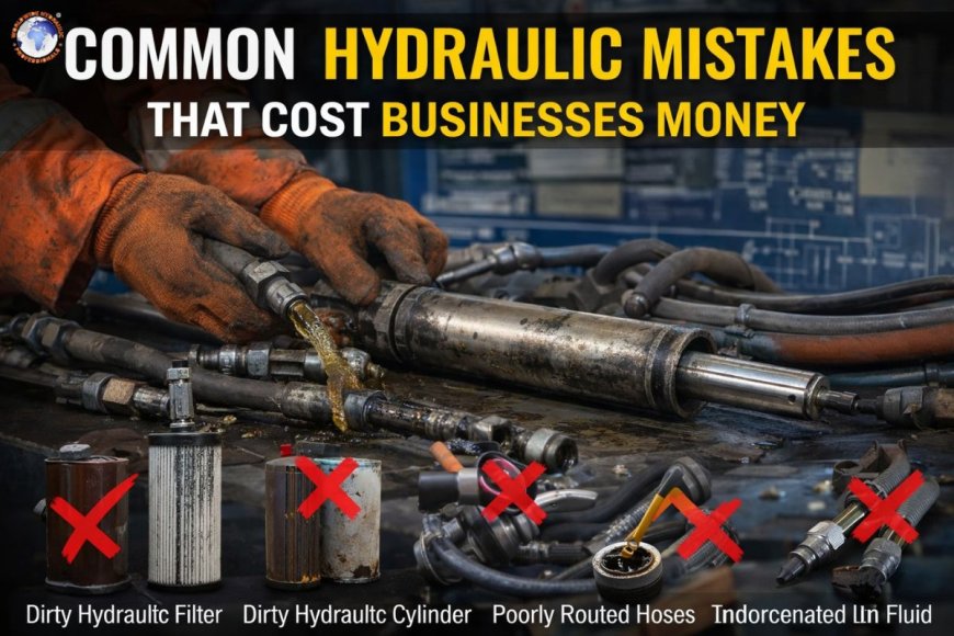 Common Hydraulic Mistakes That Cost Businesses Money