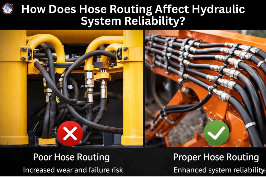 How Does Hose Routing Affect Hydraulic System Reliability?
