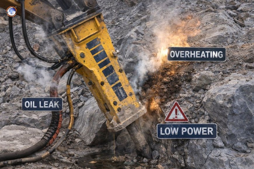 Common operational issues in Hydraulic Breakers