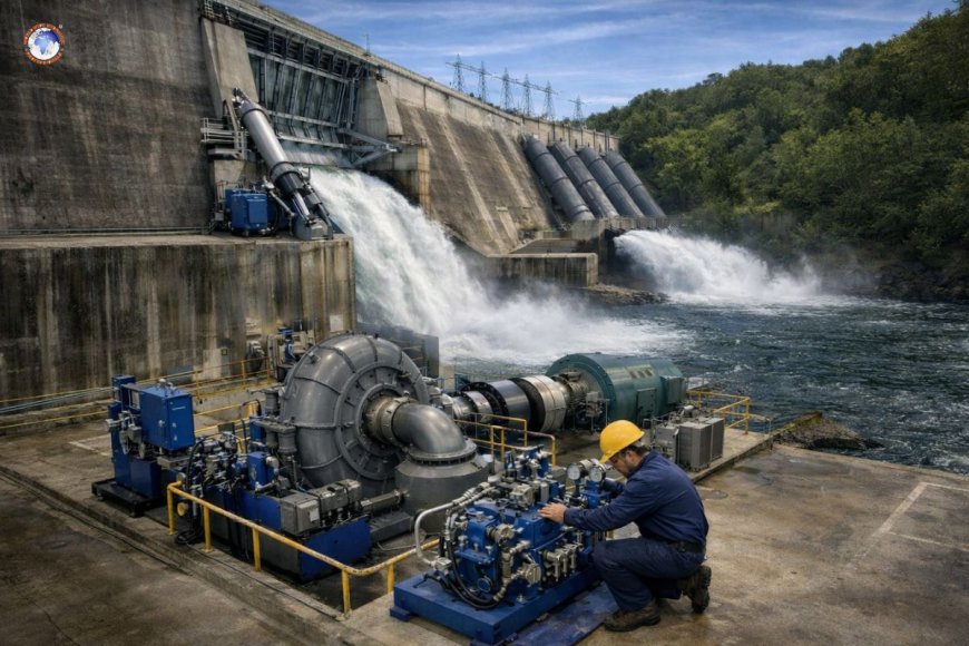 What are the applications of hydraulics in hydroelectric power generation?