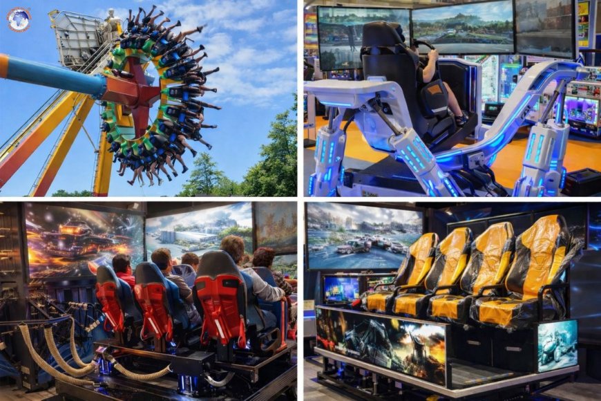 What are the  applications in theme parks and the gaming industry?