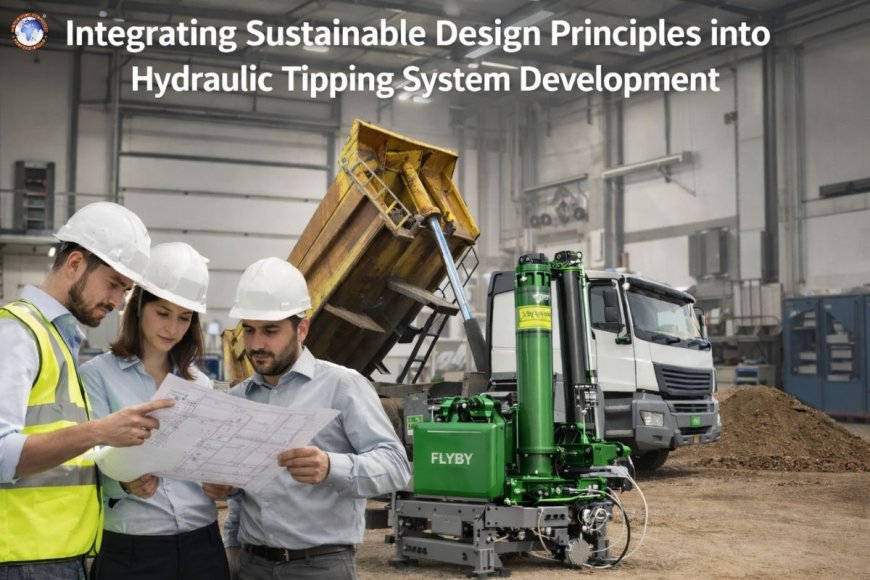 Integrating sustainable design principles into hydraulic tipping system development