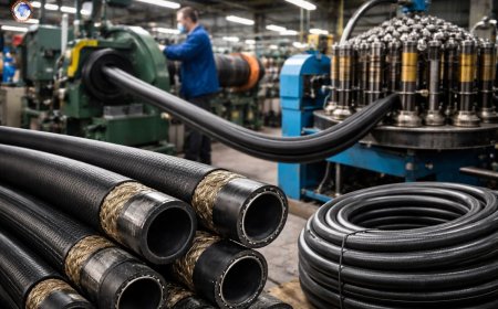 How hydraulic hoses are made?