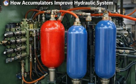 How accumulators improve hydraulic system efficiency