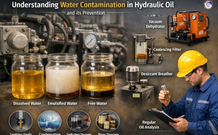 Understanding water contamination in hydraulic oil and its prevention
