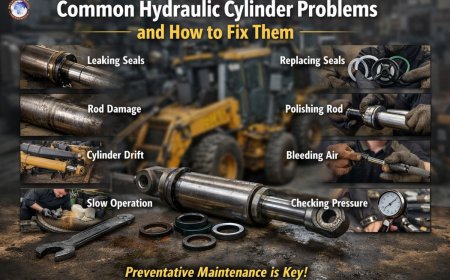 Common hydraulic cylinder problems and how to fix them