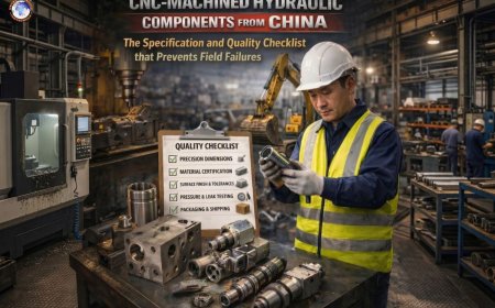 CNC-machined hydraulic components from China: The specification and quality checklist that prevents field failures