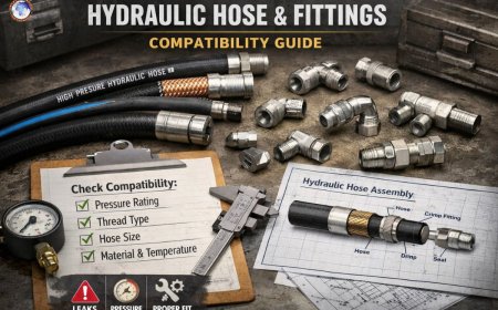 Hydraulic hose and fittings compatibility guide