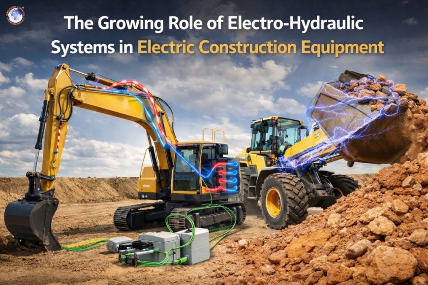 The growing role of electro-hydraulic systems in electric construction equipment